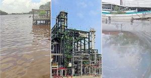 ¡DENUNCIAN CONTAMINACIÓN EN PUERTO DE DOS BOCAS!