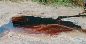 ¡SE DESCONCHINFLA DUCTO A PEMEX! - *Fuga de combustible llega hasta las calles de Cotaxtla; 800 personas sufren malestares  por el derrame