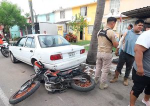 ¡HACEN CHUZA DOS MOTOCICLISTAS!