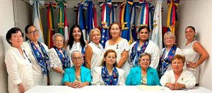 DAMAS PANAMERICANAS RINDEN PROTESTA!