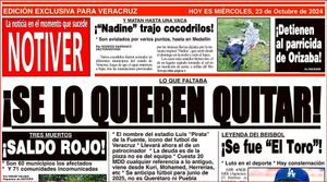 LA PORTADA - MIÉRCOLES 23 DE OCTUBRE 2024