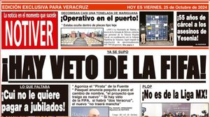 LA PORTADA - VIERNES 25 DE OCTUBRE 2024