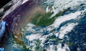 ¡SOLEADO, NORTE CON RACHAS Y POLVAREDA! - *EL JUEVES AMANECEREMOS EN LUNA LLENA