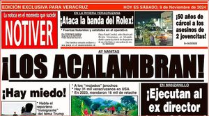 LA PORTADA - SÁBADO 9 DE NOVIEMBRE 2024