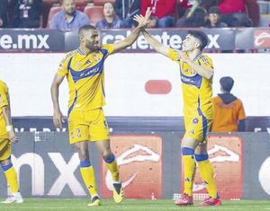 ¡”MUERDE” TIGRES EN TIJUANA Y GOLEA 3-0 A XOLOS EN TIJUANA!
