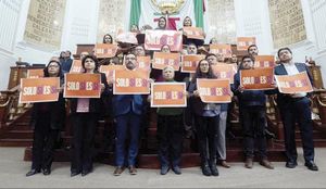 ¡PRESENTAN INICIATIVA EL “SOLO SÍ ES SÍ”! - *Para reformar el Código Penal en materia de delitos sexuales