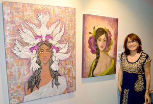 HILDA VERDE EXPONE “MUJERES APASIONADAS”