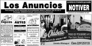 ...LOS ANUNCIOS, AVISOS Y DEMÁS! - SÁBADO, 2 DE NOVIEMBRE 2024