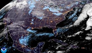 ¡SOPLA DE FRENTE CON RACHAS MEDIO FUERTES! - *Y SÓLO BAJA GRADO Y MEDIO LA TEMPERATURA