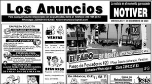 ...LOS ANUNCIOS, AVISOS Y DEMÁS! - MIÉRCOLES, 11 DE DICIEMBRE 2024