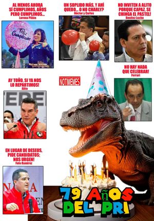NOTI-MEME | - 79 AÑOS DEL PRI!