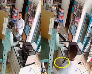 ¡ATRACAN CON VIOLENCIA PAPELERÍA EN LOMAS 4!