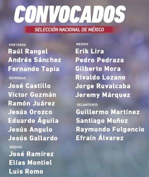 ¡RAYMUNDO FULGENCIO ES CONVOCADO AL TRICOLOR!