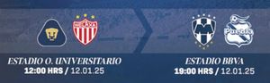 ¡DOS JUEGOS CIERRAN PRIMERA JORNADA DEL CLAUSURA 2025!
