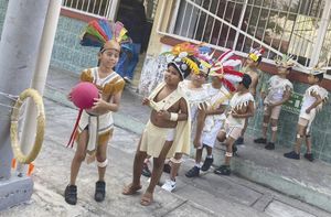 ¡GRAN EXHIBICIÓN DE “JUEGO DE PELOTA” EN FESTIVAL DE CULTURAS!