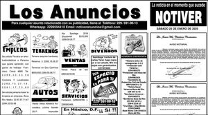 ...LOS ANUNCIOS, AVISOS Y DEMÁS! - SÁBADO, 25 DE ENERO 2025