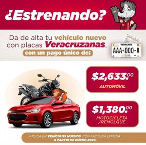 ¡PLACAS NUEVAS PARA COCHES NUEVOS!