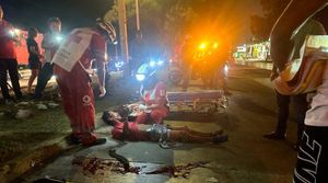 ¡CAFRE ARROLLÓ A CICLISTA Y SE ESCAPA CORRIENDO!