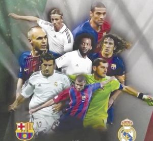 ¡JUGARÁN EN TOLUCA LEYENDAS DEL BARCELONA Y REAL MADRID!