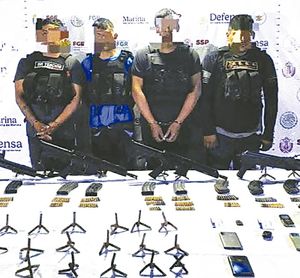 ¡TRAÍAN UN ARSENAL! - DETIENEN A CUATRO GENERADORES DE VIOLENCIA