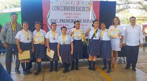 ¡BRILLA ESCUELA “VENUSTIANO CARRANZA” DENTRO DEL CONCURSO DE ESCOLTAS 2025!
