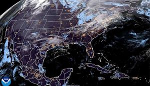 ¡INGRESA LÍNEA FRONTAL AL GOLFO DE MÉXICO! - *ESTA TARDE TRAE "NORTE" DE 50 KPH Y MAÑANA ALGUNAS LLUVIAS