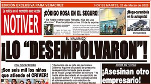 LA PORTADA - MARTES 25 DE MARZO 2025