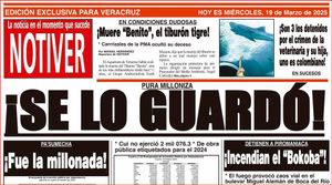 LA PORTADA - MIÉRCOLES 19 DE MARZO 2025