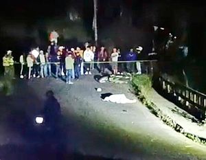 ¡SE PARTE LA CABEZA POR DERRAPÓN EN MOTOCICLETAZO!