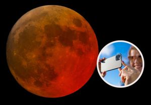¡ECLIPSE LUNAR TOTAL O  LUNA DE SANGRE!