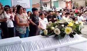 ¡EXIGEN JUSTICIA! - ÚLTIMO ADIÓS A PABLO
