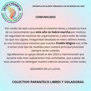 ¡CANCELAN MARCHAS! - LIBRES Y VOLADORAS *Eran realizadas desde el 2010