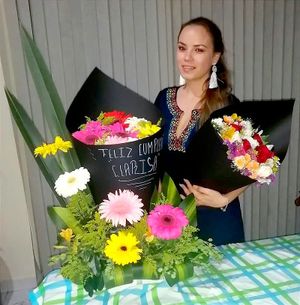 CLARISA FESTEJA EN FAMILIA