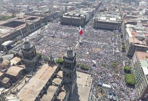 ¡MÁS DE 350 MIL PERSONAS ASISTIERON A LA ASAMBLEA DE SHEINBAUM, SEGÚN EL GOBIERNO DE LA CDMX!