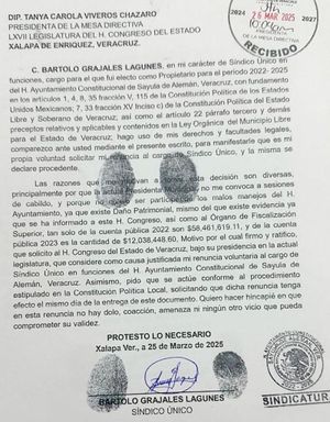 ¡RENUNCIA TODO EL CABILDO! - *Hasta los suplentes firman y otros con huella