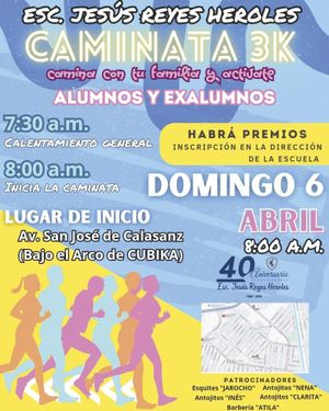 ¡ESCUELA “JESÚS REYES HEROLES” ESTARÁ DE MANTELES LARGOS!