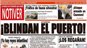 LA PORTADA - DOMINGO 27 DE ABRIL 2025