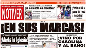 LA PORTADA - LUNES 28 DE ABRIL 2025