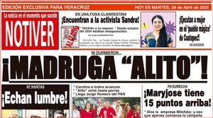 LA PORTADA - MARTES 29 DE ABRIL 2025