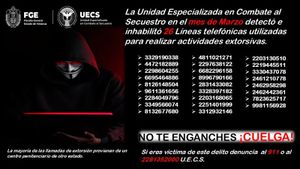 ¡DESACTIVAN NÚMEROS DE EXTORSIONES! - *Engaños telefónicos