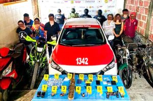 ¡OCHO DETENIDOS EN CATEO EN SAN ANDRÉS TUXTLA!