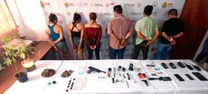 ¡6 DETENIDOS EN DOS CATEOS EN TUXPAN!