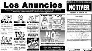 ...LOS ANUNCIOS, AVISOS Y DEMÁS! - JUEVES, 10 DE ABRIL 2025
