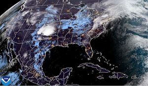 >HASTA EL 2 DE MAYO UN FRENTECITO LLEGARÁ A TEXAS< - FIN DE SEMANA PLAYERO.