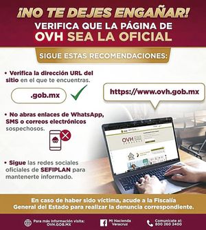 ¡PÁGINAS FALSAS SUPLANTAN LA OVH!