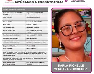 ¡DESAPARECIÓ KARLA MICHELLE DE 19 AÑOS!