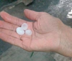 ¡GRANIZÓ EN CÓRDOBA!