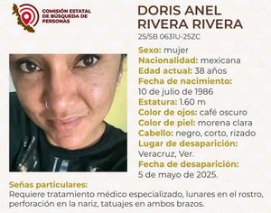 ¡DESAPARECE DORIS ANEL!