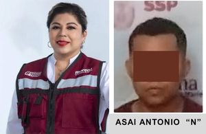 ¡CAE ASESINO DE LA CANDIDATA A LA ALCALDÍA DE TEXISTEPEC! - ASAÍ ANTONIO “N” FUE DETENIDO Y LA MOTOCICLETA QUE FUE USADA EL DÍA DEL CRIMEN Y UN ARMA