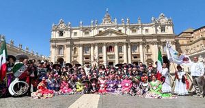 ¡“CIELITO LINDO”! - EN LA CAPILLA DE SAN PEDRO